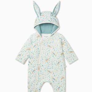 Mori Peter Rabbit Pramsuit 12-18 months